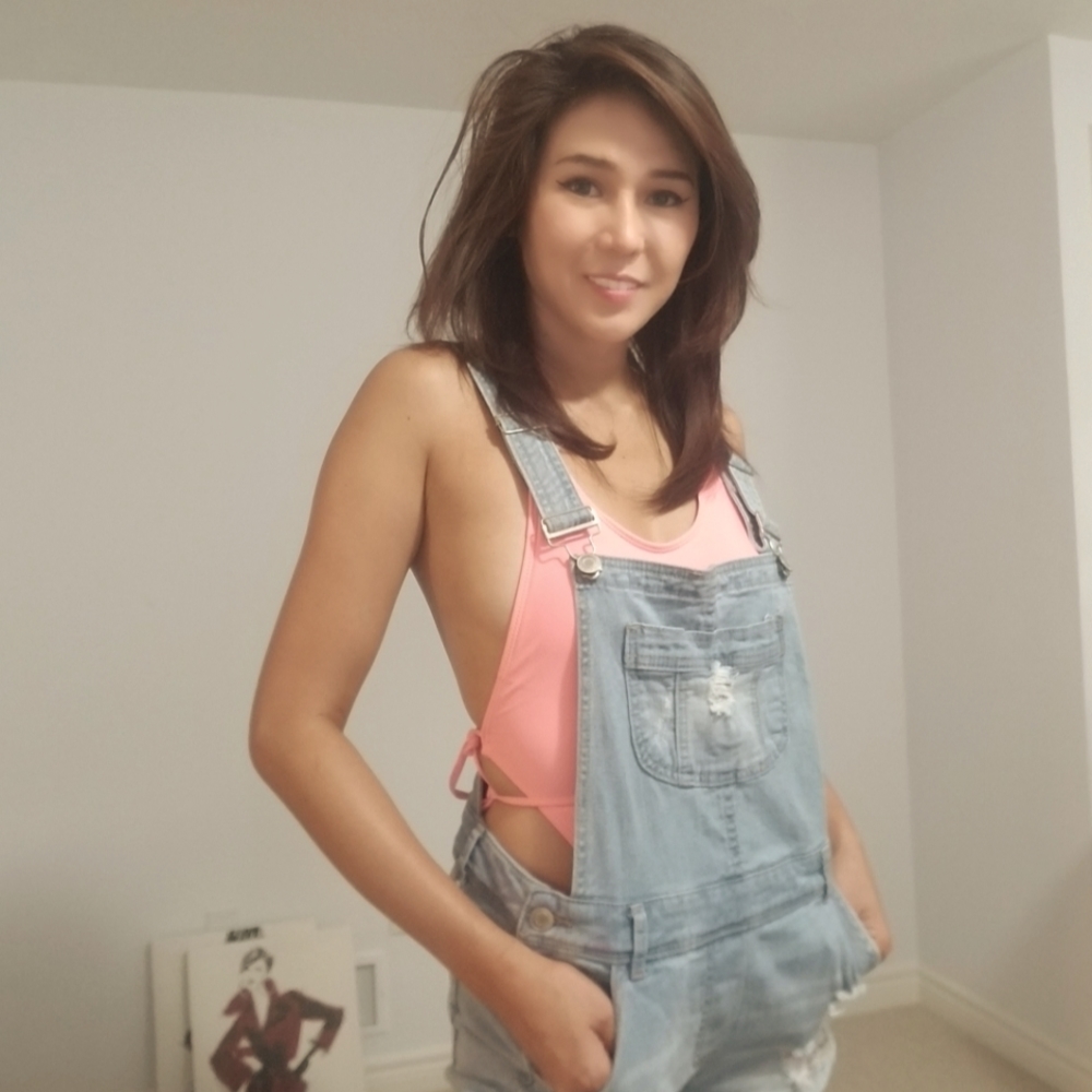 Streetwear Society Denim Overalls/  Jumper Shorts